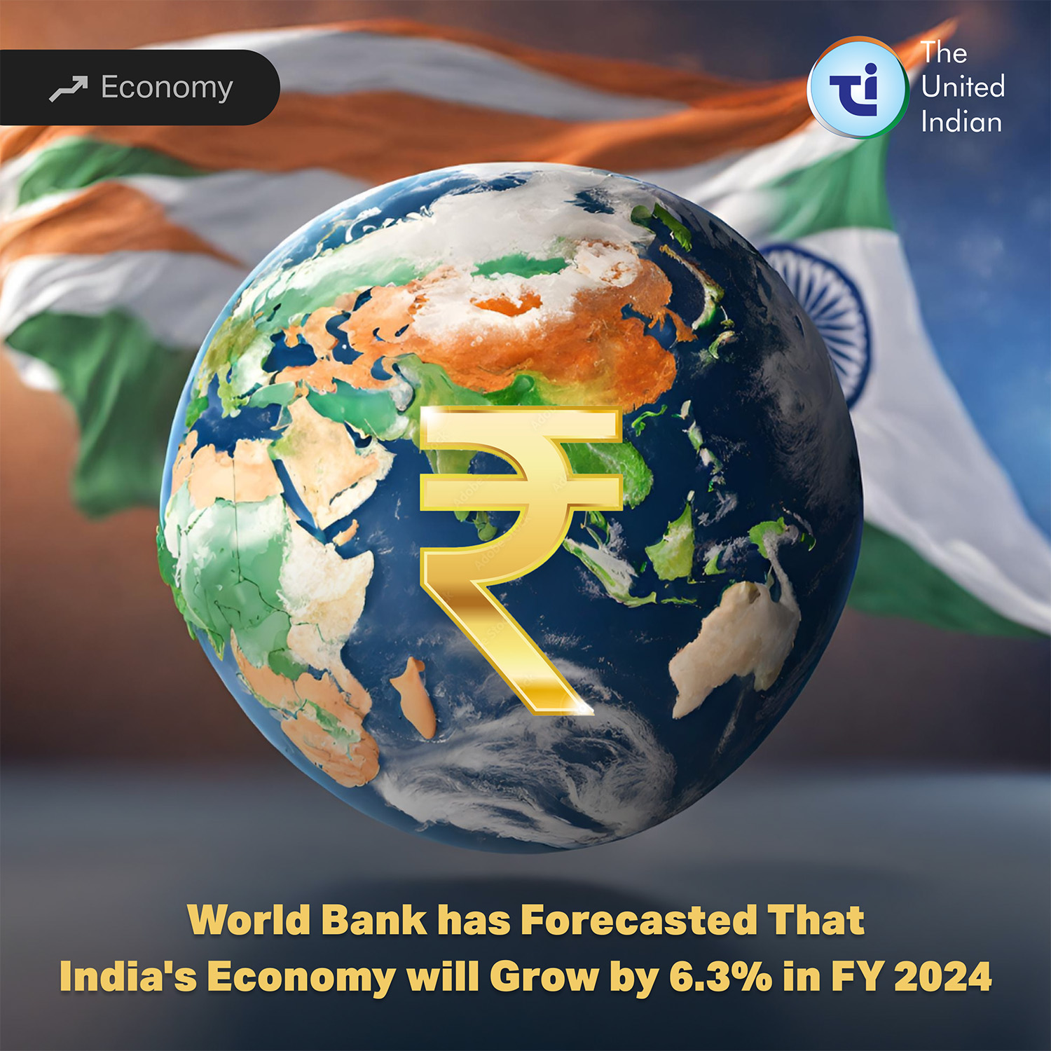 World Bank Forecasts That Indian Economy Will Grow By 6.3% In FY 2024